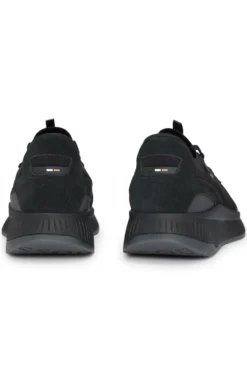 TTNM EVO Sneakers mit gestricktem Obermaterial und Velourslederdetails