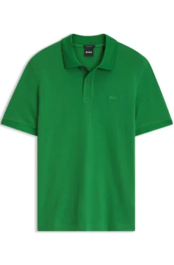 Vielseitig kombinierbares Poloshirt aus softer Baumwolle