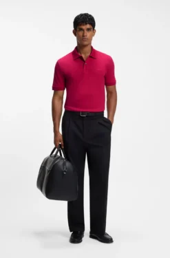 Vielseitig kombinierbares Poloshirt aus softer Baumwolle