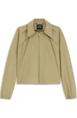 Wasserabweisende Jacke aus Baumwoll-Mix