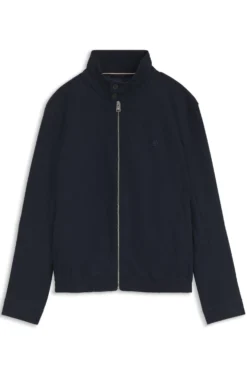 Wasserabweisende Jacke aus merzerisierter Stretch-Baumwolle