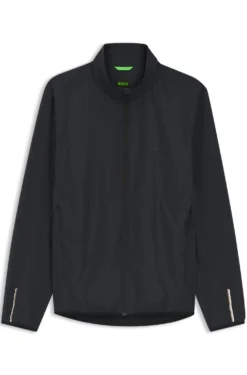 Wasserabweisende Jacke aus Vier-Wege-Stretch-Gewebe