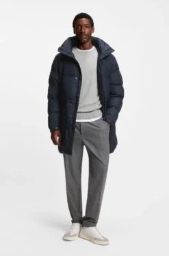 Wasserabweisende Jacke mit Füllung