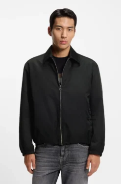 Wasserabweisende Jacke mit kleinen Monogrammen