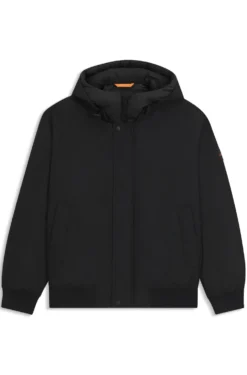 Wasserabweisende Jacke mit kontrastierendem Einsatz