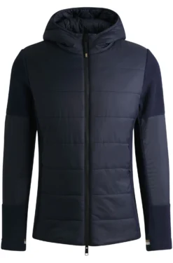 Wasserabweisende Reitsport-Jacke mit Fleece-Details