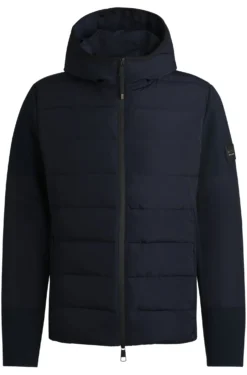 Wasserabweisende, wattierte Reitsport-Hybrid-Jacke