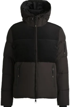 Wasserdichte Reitsport-Jacke mit Cord-Details
