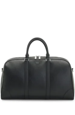 Weekender mit Beschlägen in Silber-Optik