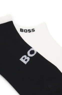 Zweierpack Sneakers-Socken aus softem Bambus-Mix