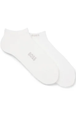 Zweierpack Sneakers-Socken aus Bambusfaser-Mix