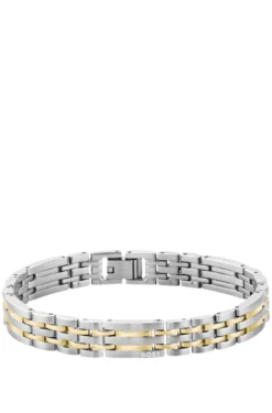 Zweifarbiges Armband mit mehrgliedrigem Design