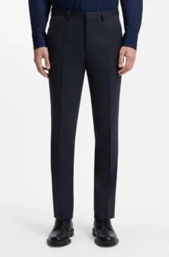 Zweiteiliger Extra Slim-Fit Anzug aus gemustertem Gewebe