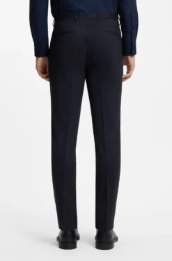 Zweiteiliger Extra Slim-Fit Anzug aus gemustertem Gewebe