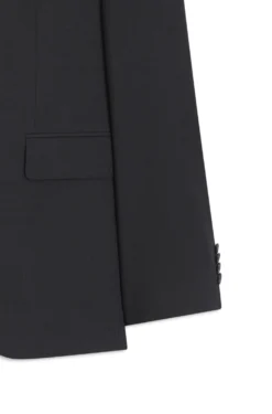 Zweiteiliger Regular-Fit Anzug aus Stretch-Wolle