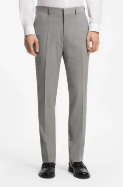 Zweiteiliger Slim-Fit Anzug aus Woll-Mix
